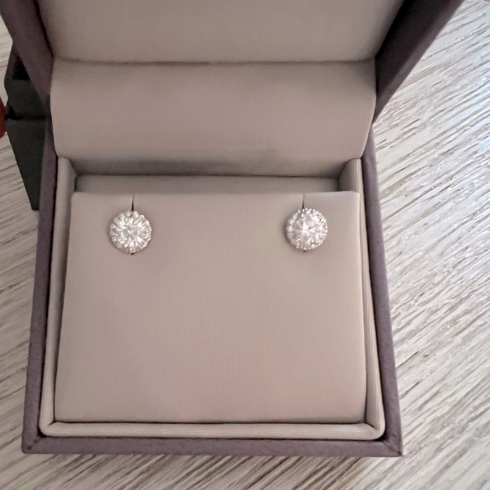Certified Diamond Earrings